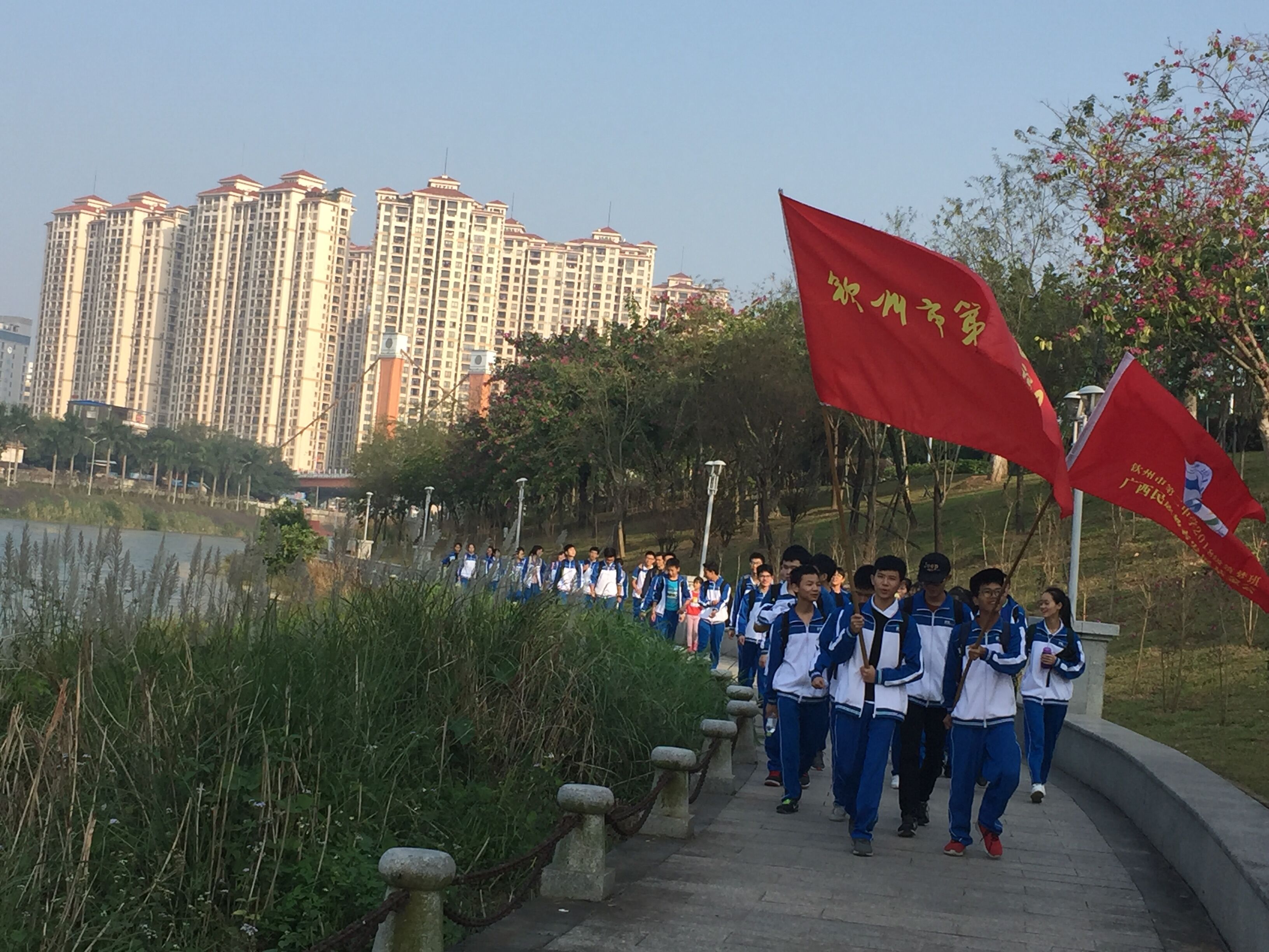 2018级筑梦班刘永福故居参观学习暨第一次远足活动